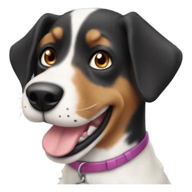 Labodour dog happy birthday  sticker