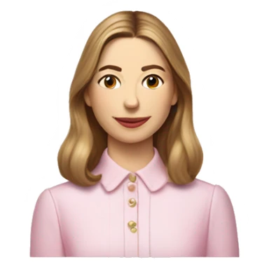 Sofia Coppola pink book sticker