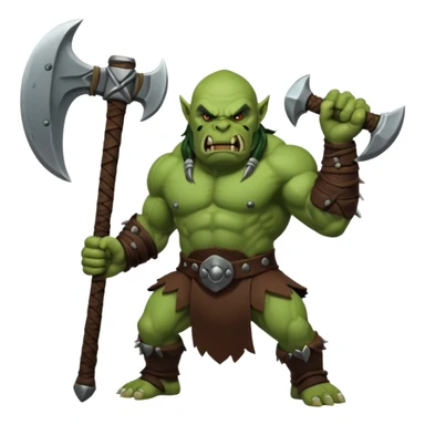 dnd 5e orc beserkers sticker
