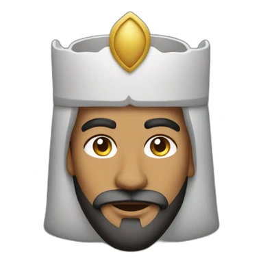Arabic king sticker