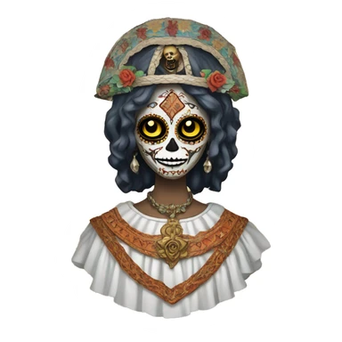 Santamuerte sticker