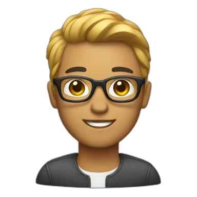 designer working on mac sticker