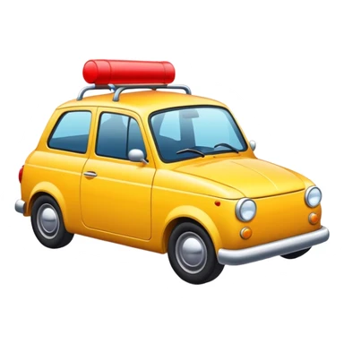 Ein buntes Auto  sticker