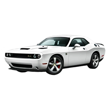 Challenger car sticker