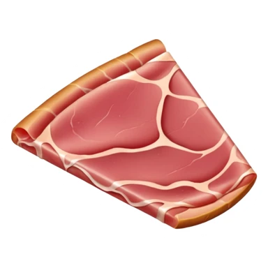 Prosciutto slice sticker