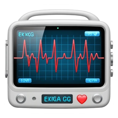 EKG on camera view window sticker