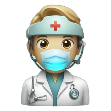 Emergency medical hologram sticker