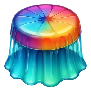 jelly disc smushed sticker