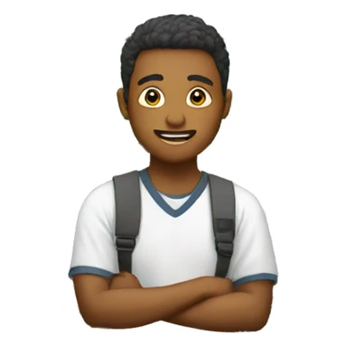 students in class and a tv sticker