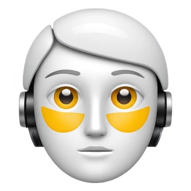 minimalist logo self2.art, focus on AI and art sticker