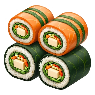 tofu kimbap roll sticker