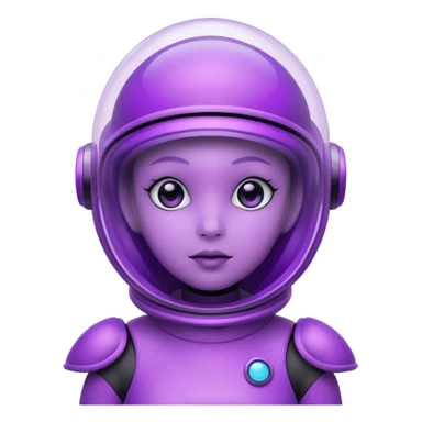 Purple alien with bubble helmet




 sticker