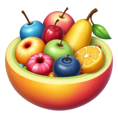 Candy-Coated Fruits sticker