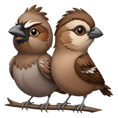 Sparrow mother and father is angry that sad sparrow got an F- sticker