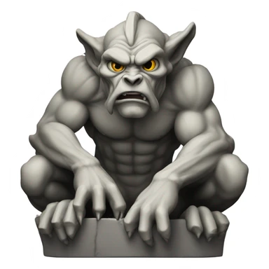 gargoyle statue sticker