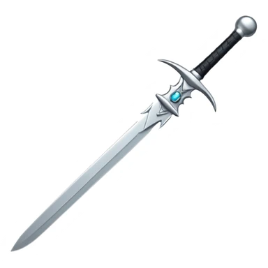 Quiero que sea una espada pixeleada sticker