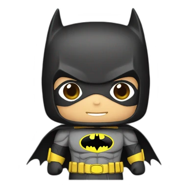 Batman asian costume sticker
