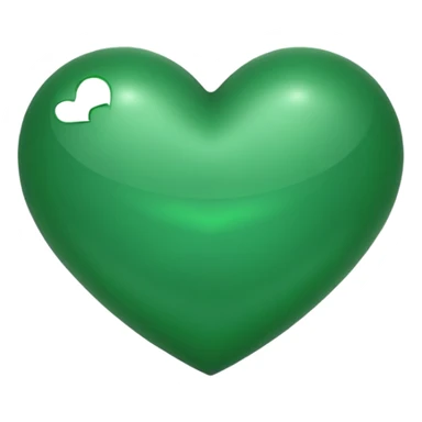 green heart sticker