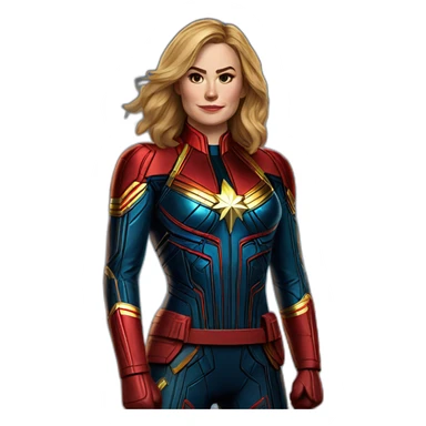 Captain Marvel sticker
