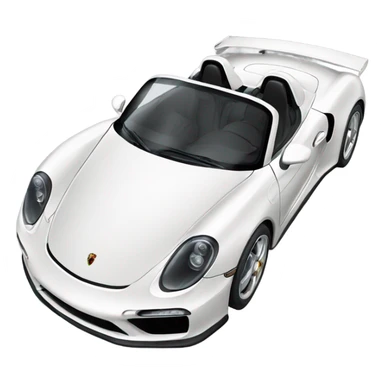 porsche spyder sticker