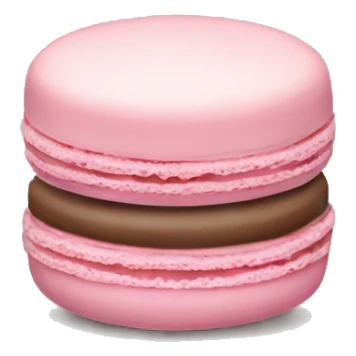 a pastel pink Macaron sticker