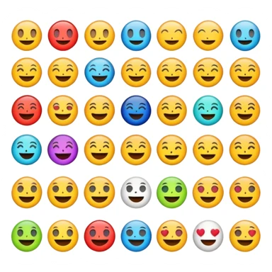 emoji pack for mobile social network sticker