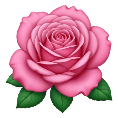 Rosa rosada sticker