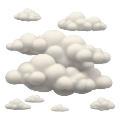 Clouds sticker