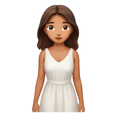 santorini girl sticker