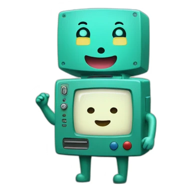 happy BMO sticker