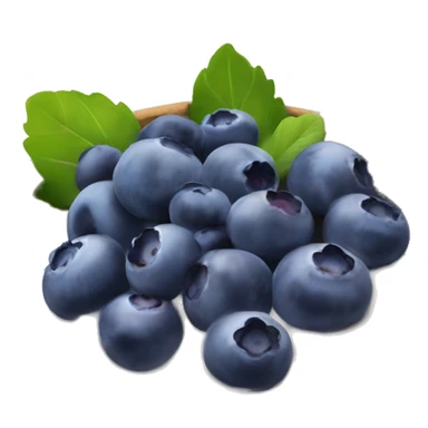 yoghurt bowl with blueberries sticker
