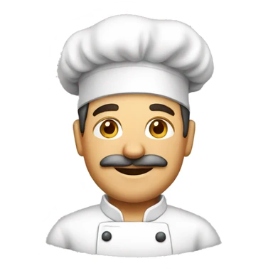 Italian man chef  sticker