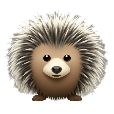 Brazilian porcupine sticker