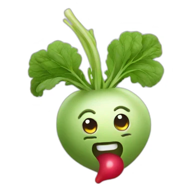 Radish spirit sticker