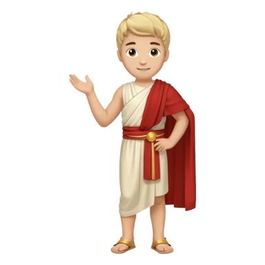 niño cartagines cuerpo completo sticker