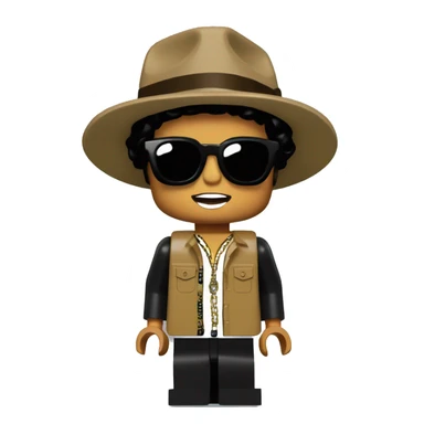 BRUNO MARS lego full body sticker