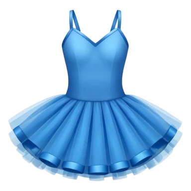 blue tutu dress sticker