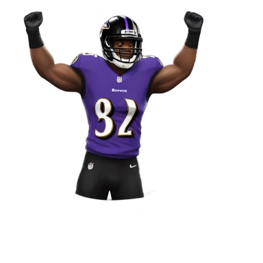 Baltimore ravens touchdown  sticker