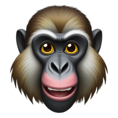 mandrill sticker