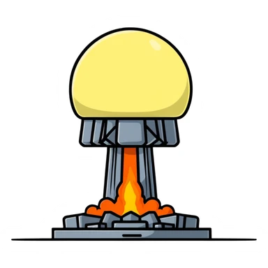 nuclear explosion sticker