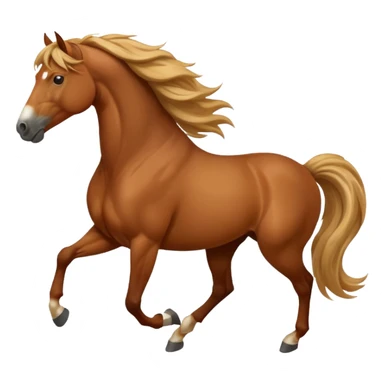 horse side view sticker