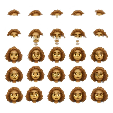 ml engineer with curly hairs sticker