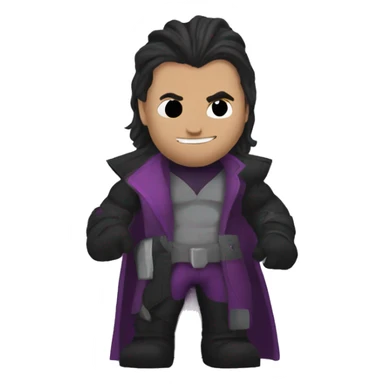 gambit x men hero sticker