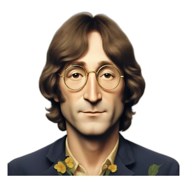 John lennon 1967 sticker