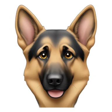 2 german shepherds sticker