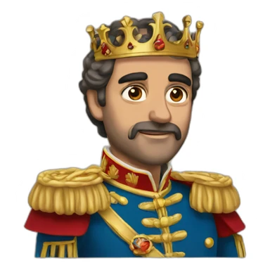 Felipe King of Spain sticker