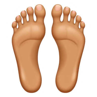 interlocked feet sticker