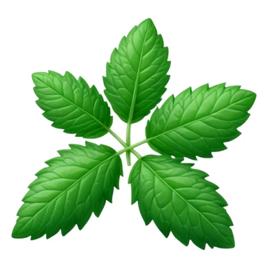 Peppermint (Mentha \(\times \) piperita)  sticker