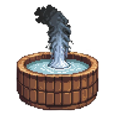 steaming jacuzzi hot tub sticker