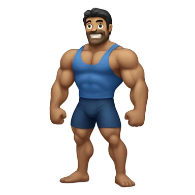  muscleman  sticker